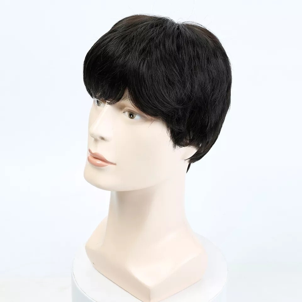 Peruca barbat NEAGRA