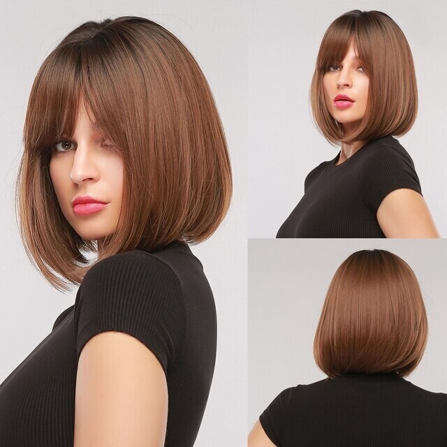 Peruca Ombre Ciocolatie