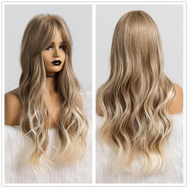 Peruca Ombre Blond Nisipiu