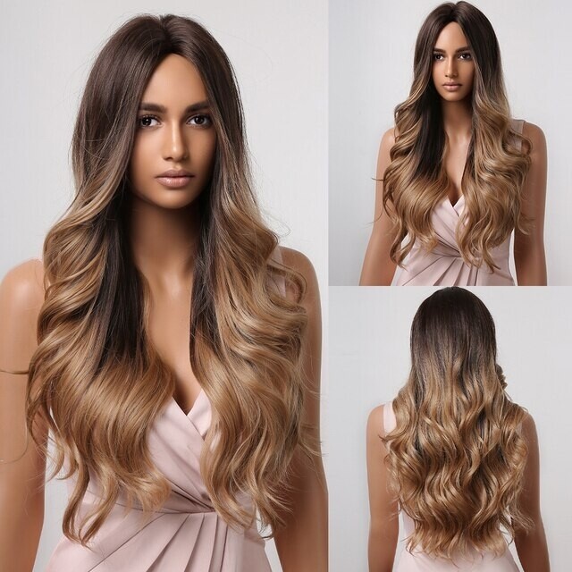 Peruca OMBRE SATEN (76 cm)