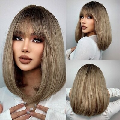 Peruca SATEN deschis