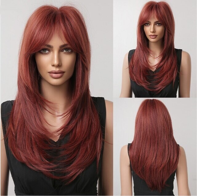 Peruca BURGUNDY