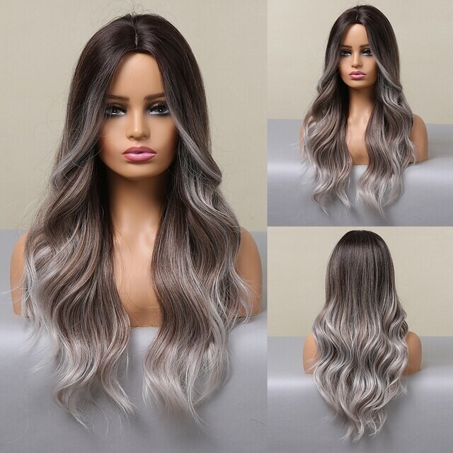 Peruca Ombre SILVER