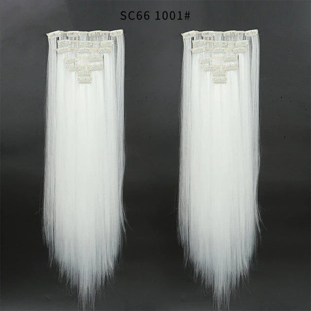 Extensii BLOND ALB