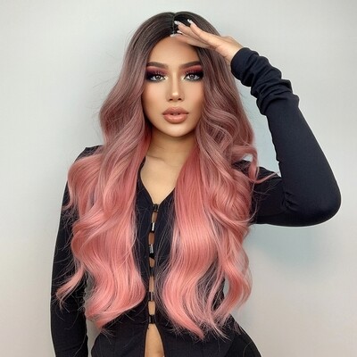 Peruca Ombre ROZ