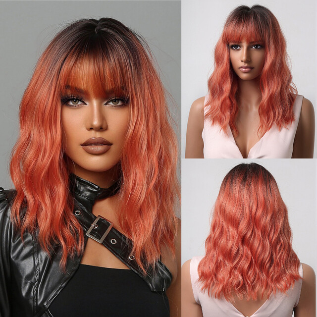 Peruca Ombre Orange