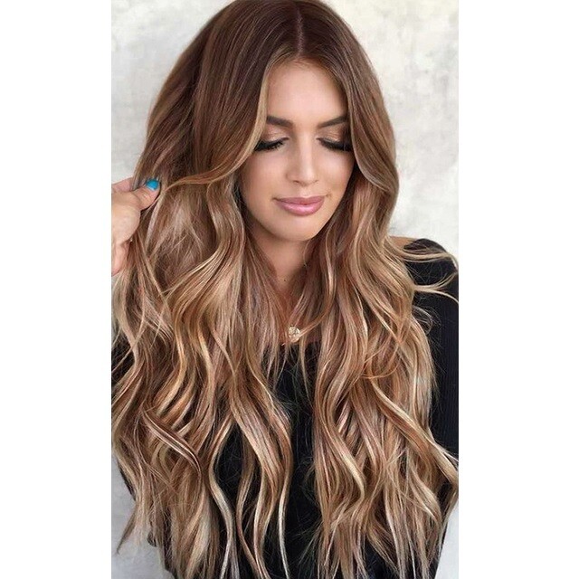 Peruca Ombre Caramel