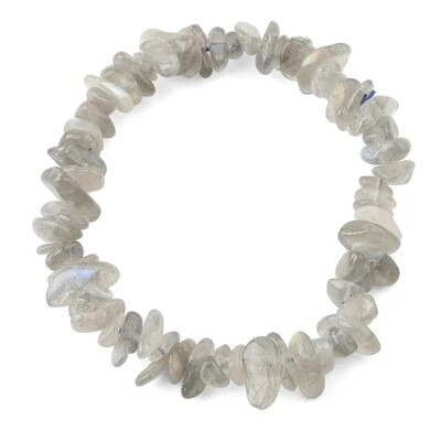 Bratara Labradorit pietre chips 6-8mm