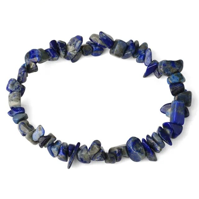 Bratara Lapis Lazuli pietre chips 6-8mm