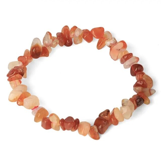 Bratara Carneol pietre chips 6-8mm