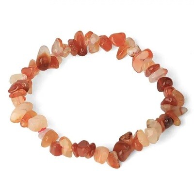 Bratara Carneol pietre chips 6-8mm