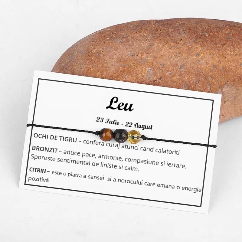 Bratara zodia LEU