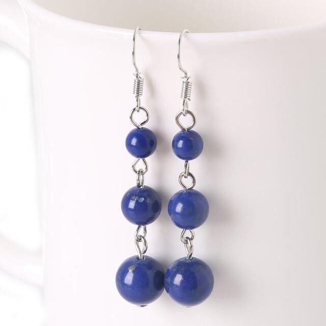 Cercei LAPIS LAZULI bilute