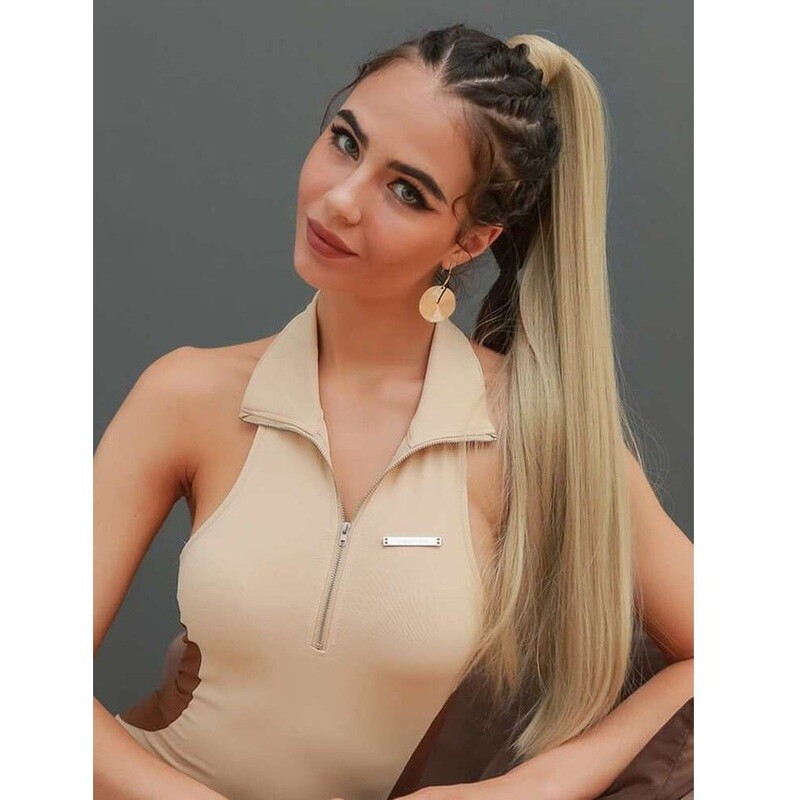 Coada BLOND CENUSIU (80 cm)