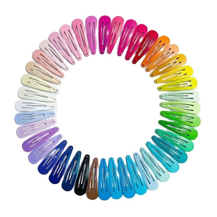 Set 40 clame par colorate