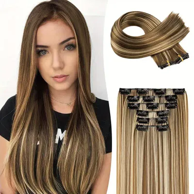 Extensii Saten cu Blond