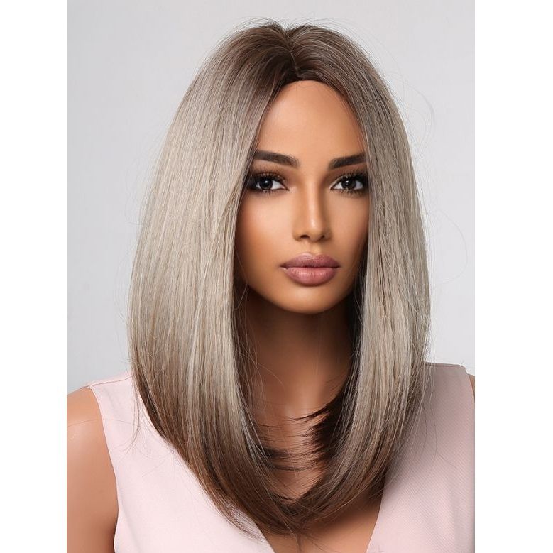 Peruca Blond Saten