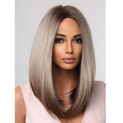 Peruca Blond Saten