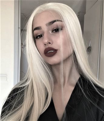 Peruca Blond Platinat