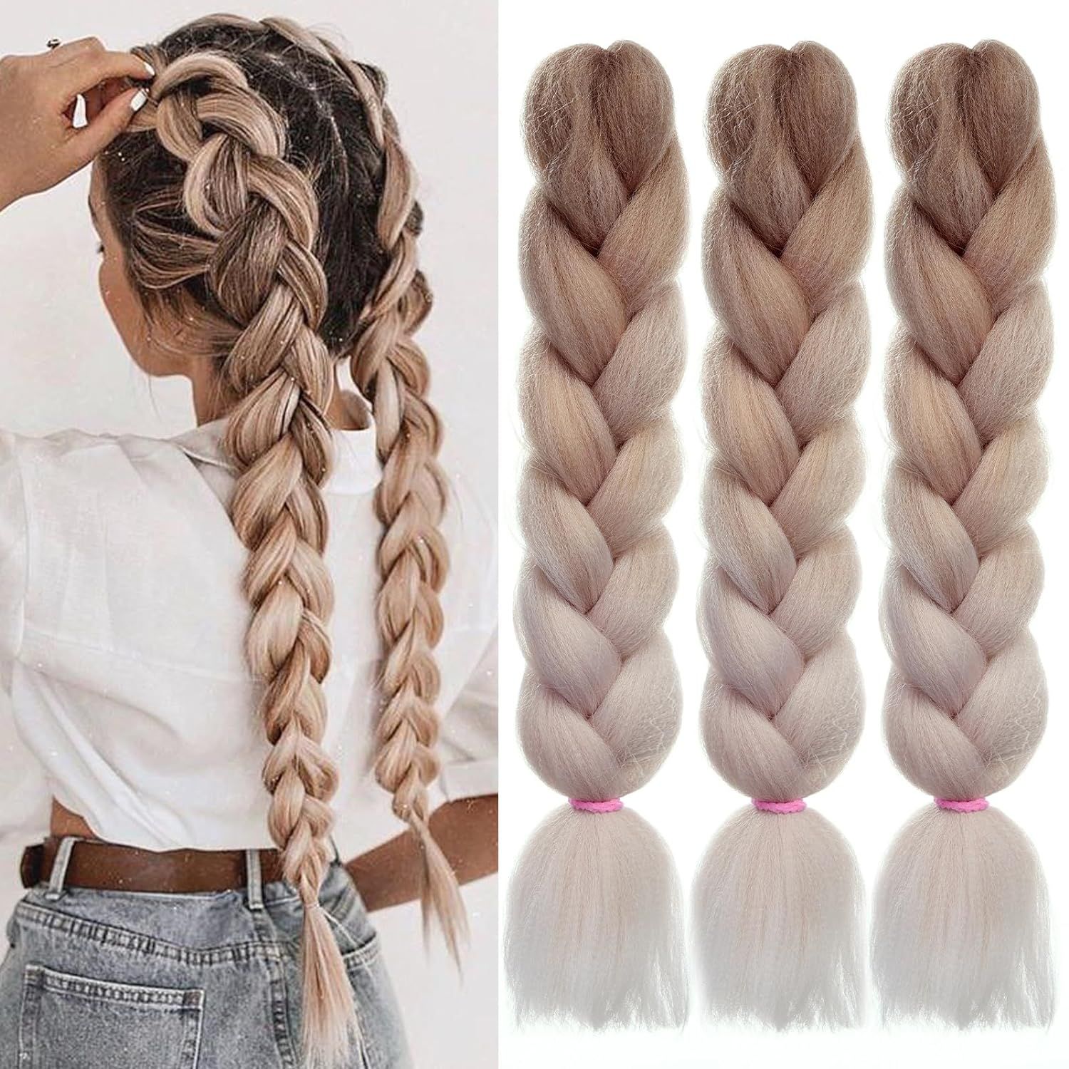 Par Jumbo Braid Ombre Blond
