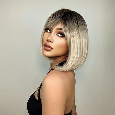 Peruca Ombre Blond suvitat