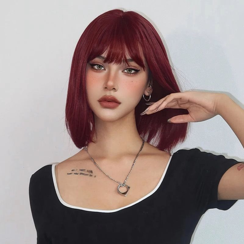 Peruca Burgundy / Visiniu