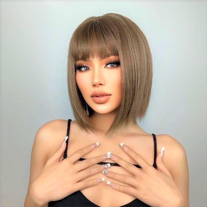 Peruca Ombre Blond Nisipiu