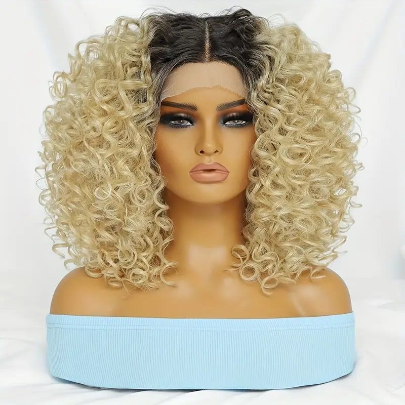 Peruca Ombre Blond creata