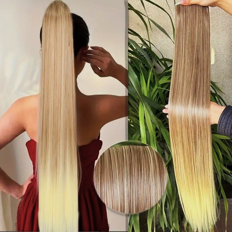 Coada BLOND OMBRE (85 cm)