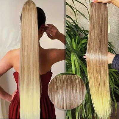 Coada BLOND OMBRE (85 cm)