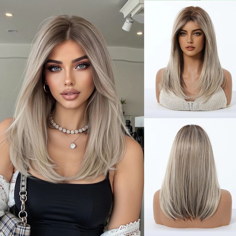 Peruca Blond CENUSIU