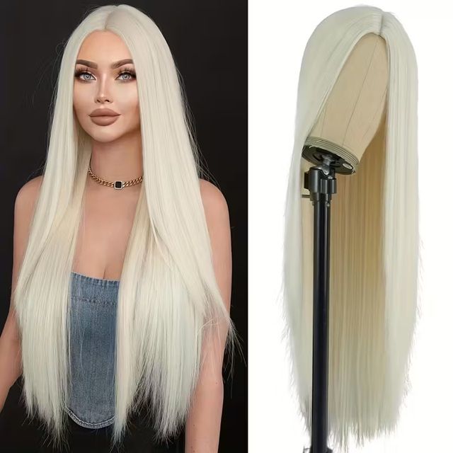 Peruca Blond Platinat Peruca Blond Platinat