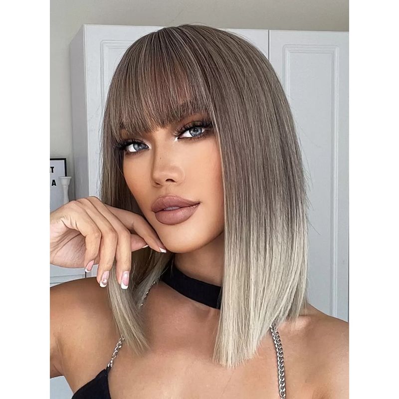 Peruca Ombre Blond cenusiu Peruca Ombre Blond cenusiu