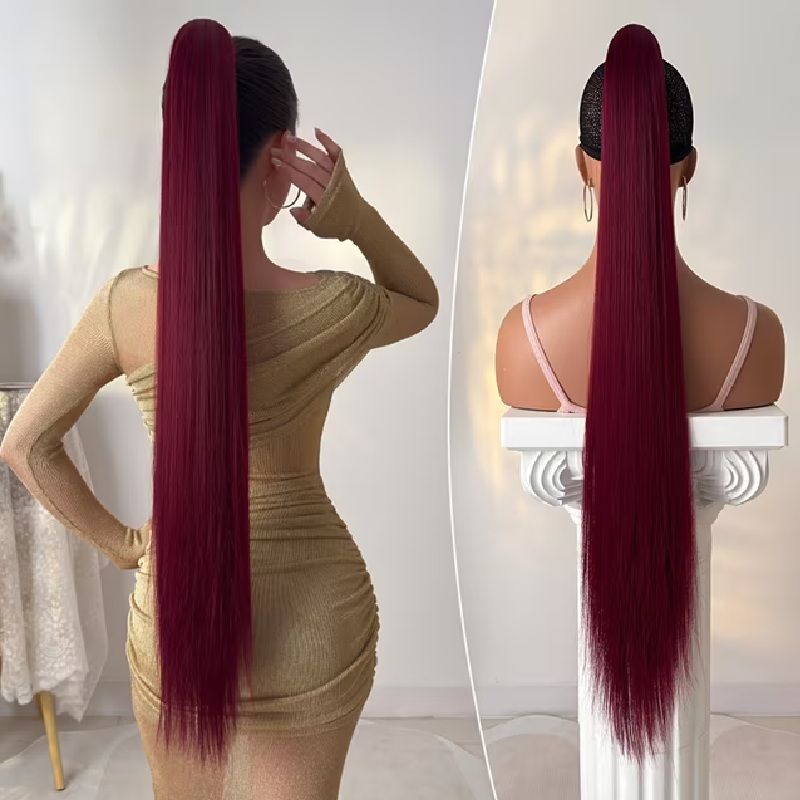 Coada par Visiniu inchis (80 cm)