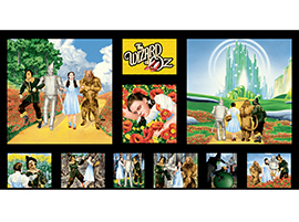 Quilting Treasures - Wizard Of Oz - Panel 2