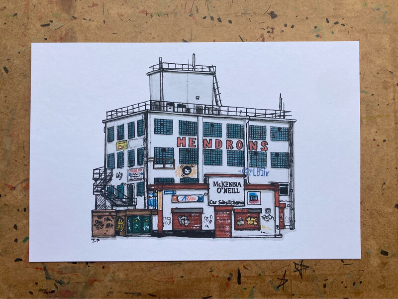 The Hendron&#39;s Building Print - A5