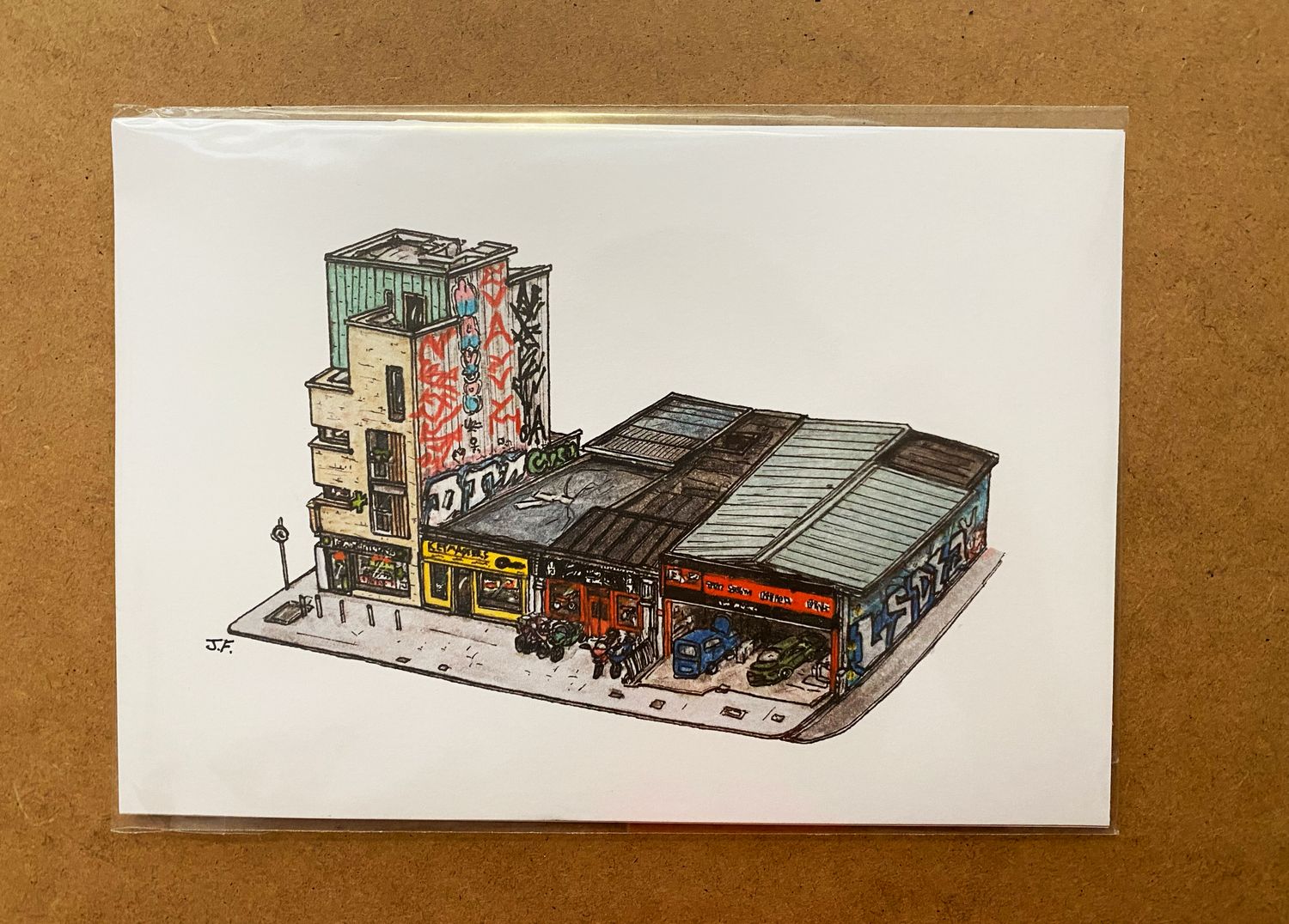 Dorset Street Print - A5