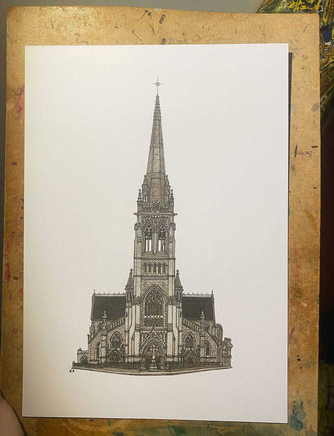 St Peter's Church, Phibsboro - Print - A4