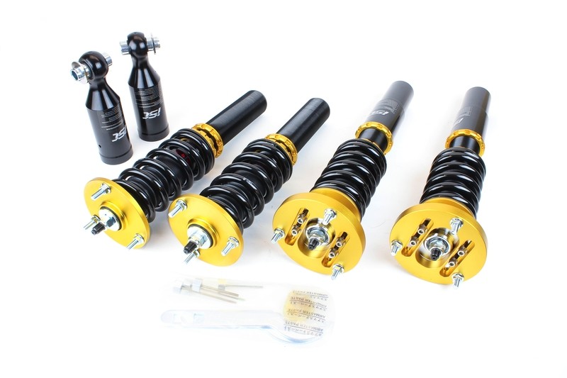 BMW E60 525i/528i/530i/535i/545i/550i/M5 (RWD) 04-10 ISC N1 V2 Coilover Suspension With Coilover Covers