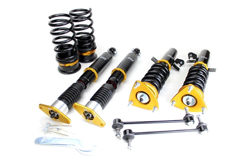 Ford Mustang S550 Chassis 2015+ ISC V2 Basic Coilover Suspension With Coilover Covers