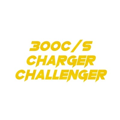 300C/S & Charger/Challenger