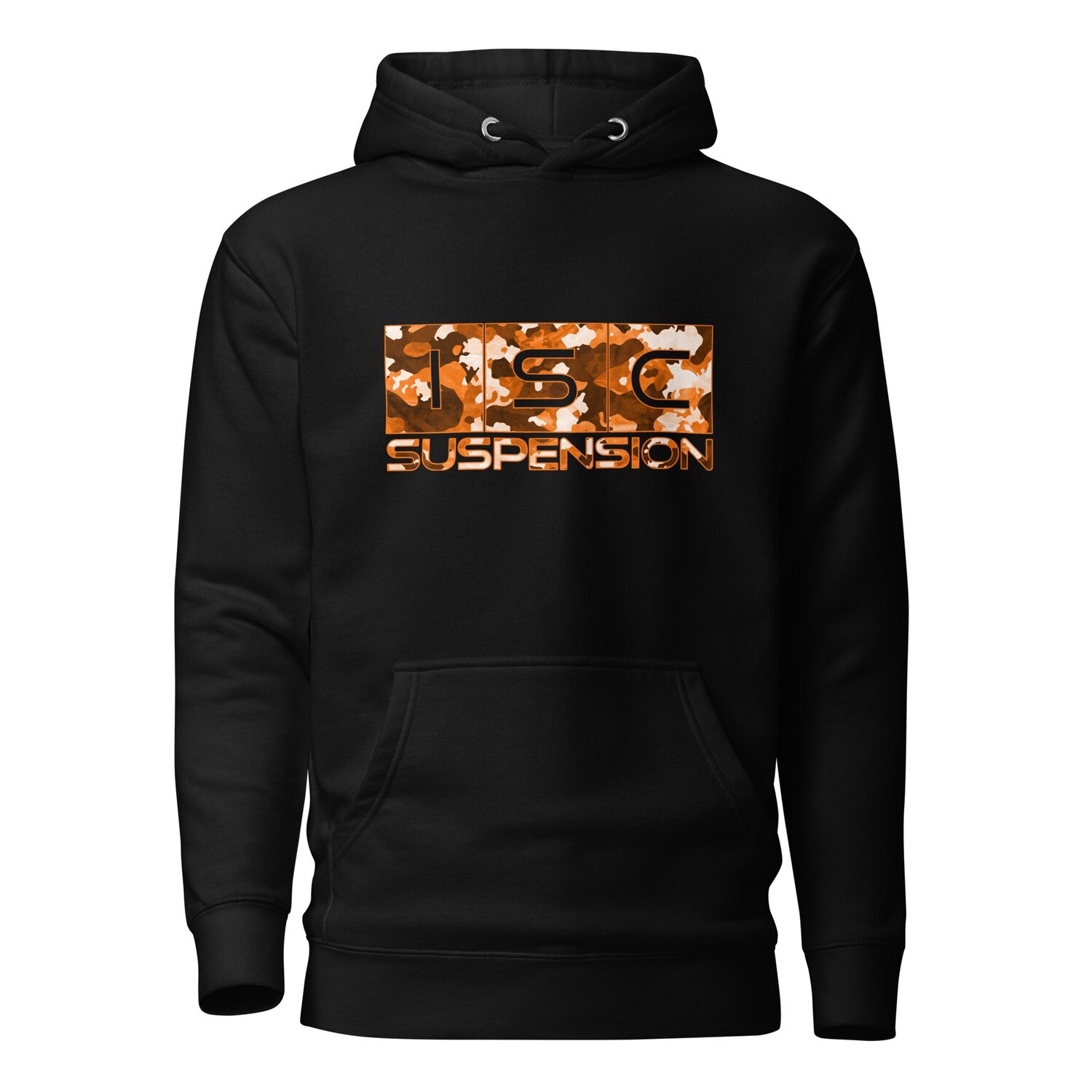 ISC Camo Hoodie BLACK