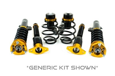 Volkswagen Golf Mk5 2WD (05-09) ISC N1 V2 Coilover Suspension With Coilover Covers
