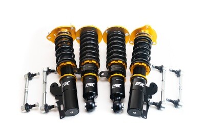 Porsche 996 911 98-05 AWD ISC N1 Coilover Kit With Coilover Covers