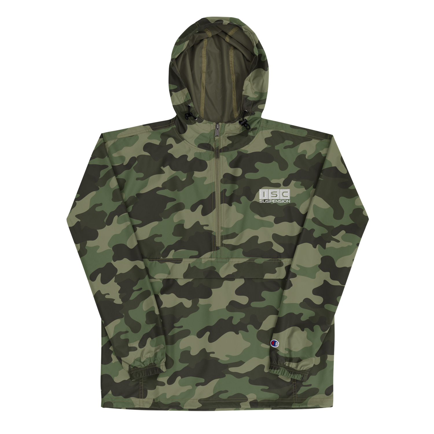ISC Embroidered Champion Wind / Rain Breaker CAMO