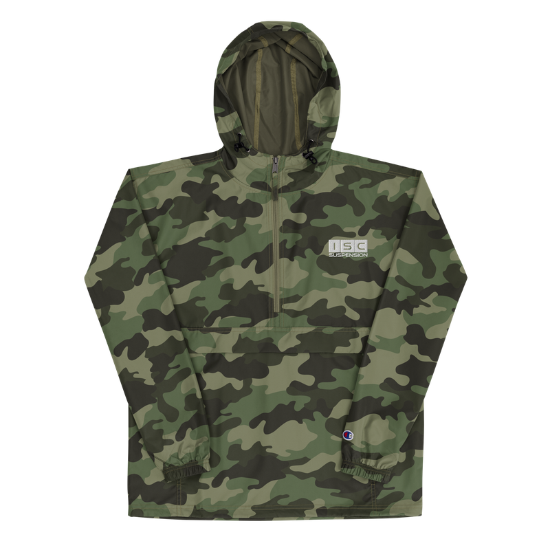 ISC Embroidered Champion Wind / Rain Breaker CAMO