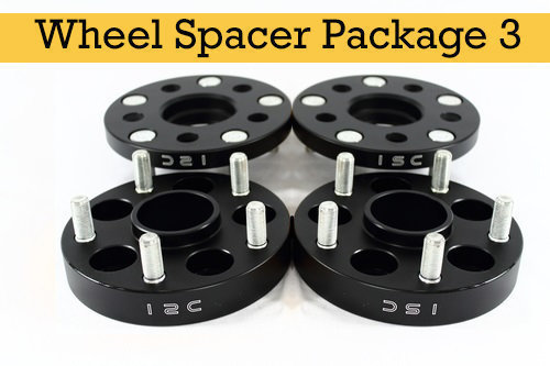 ISC Wheel Spacers Hub Centric 5X100 (Set of 4) 15mm