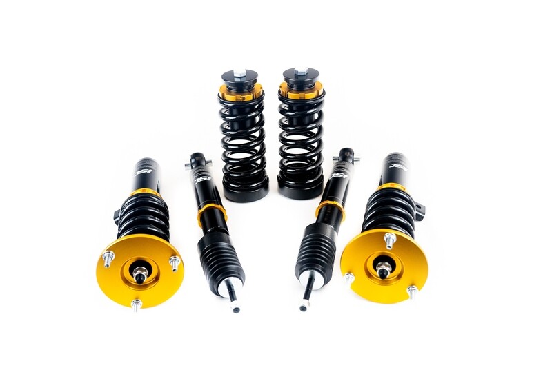BMW E46 325i/328i/330i/M3 00-05 ISC V2 Basic Coilover Suspension With Coilover Covers