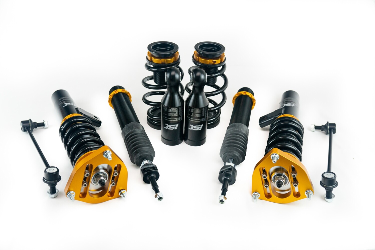 Volkswagen Mk5/Mk6 FWD Only (50mm) ISC N1 V2 Coilover Suspension With Coilover Covers Volkswagen Mk5/Mk6 FWD Only (50mm) ISC N1 V2 Coilover Suspension With Coilover Covers