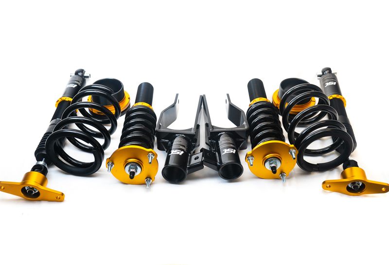Tesla Model Y 20+ RWD ISC Basic Coilover Kit With Coilover Covers